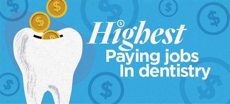 Highest Paying jobs in dentistry
